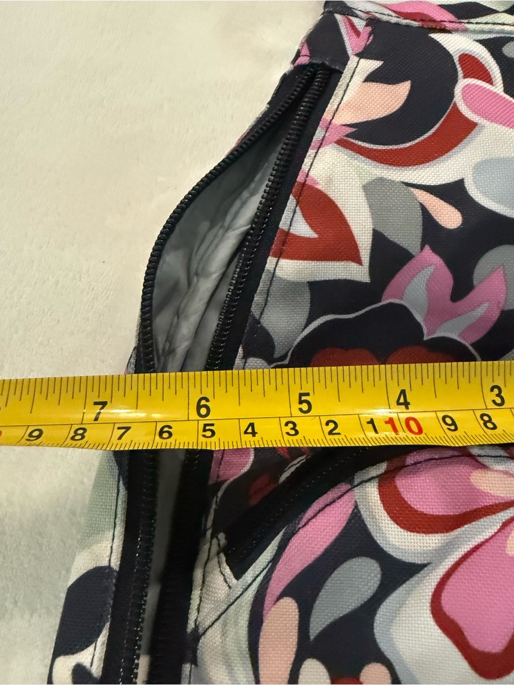 Vera Bradley Crossbody Sling Essential Backpack Floral Purse Compact - Picture 8 of 8